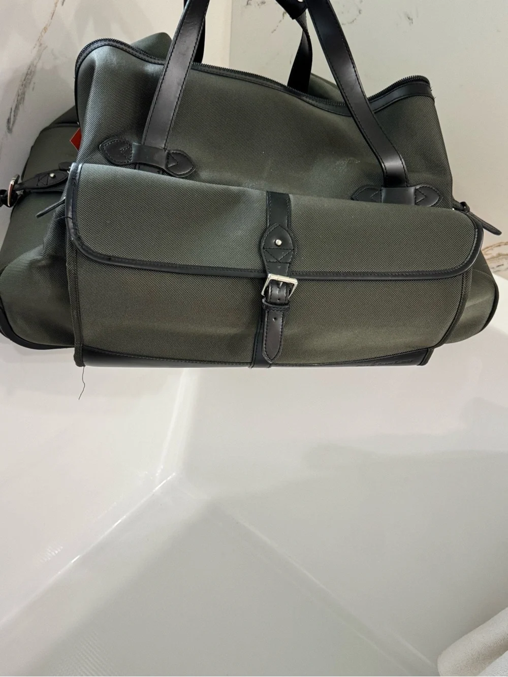 Polo by Ralph Lauren Olive Green Duffel with Black Trim
